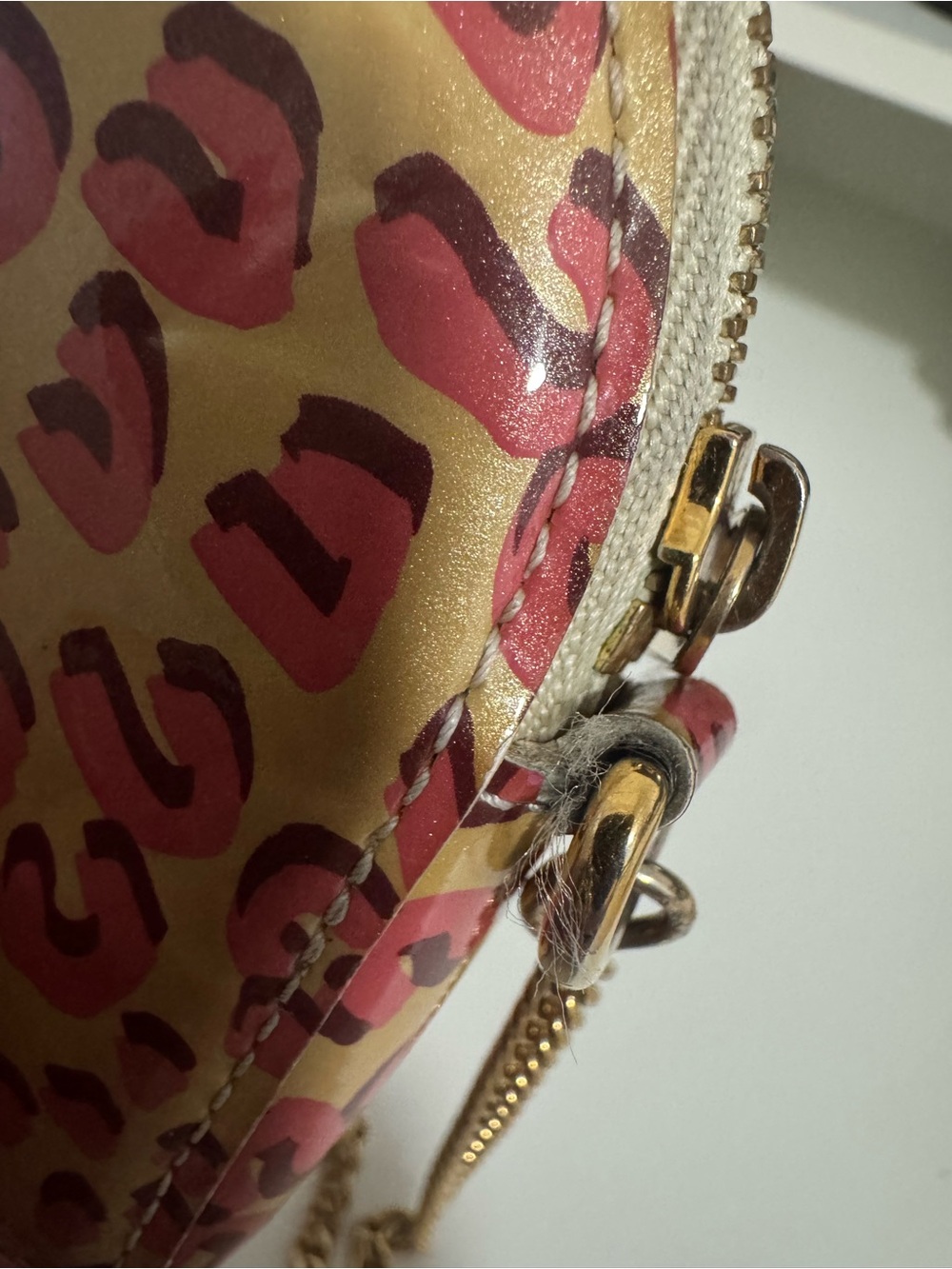 Louis Vuitton Stephen Sprouse Heart in Vernis Coin Purse - Picture 4 of 8